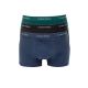 Calvin Klein Herren-Boxershorts Relaxed 3er-Pack, modische Baumwolle, grün, grau, marineblau