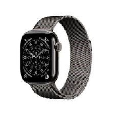 Apple Watch Series 11 GPS + Cellular 42mm Titangehäuse mit Milanaise-Armband