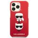 3. Karl Lagerfeld Karl&Choupette Head Case für iPhone 13 Pro / iPhone 13 - Rot