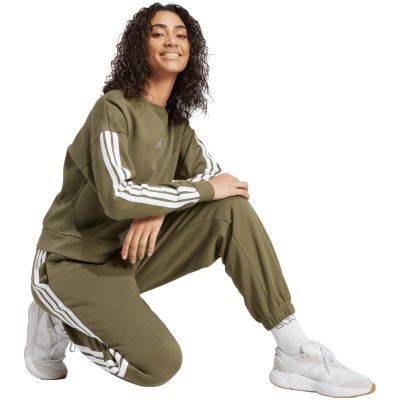 12. adidas Essentials 3-Streifen Fleece Loose-Fit W JX7698 Hose