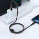 4. Acefast Kabel MFI USB - Lightning 1,2m, 2,4A schwarz (C1-02 schwarz)