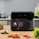 5. ZELMER ZAF900 Heißluftfritteuse 5,5 l Dual mit Doppelkorb