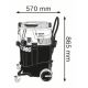 2. Bosch 0 601 9C3 300 Staubsauger, 55 l Trommelsauger, Trocken- und Nasssauger, 1380 W, beutellos