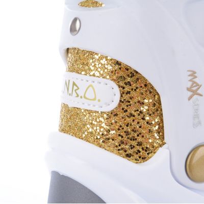 13. Tempish Enbo Duo Girl Gold Jr 13000008259 Verstellbare Schlittschuhe