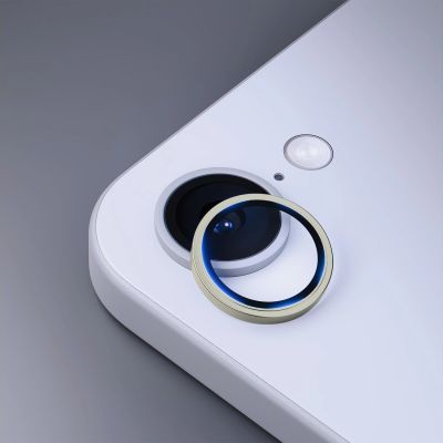 13. 3MK Lens Protection Pro Panzerglas für iPhone 16e – Gold