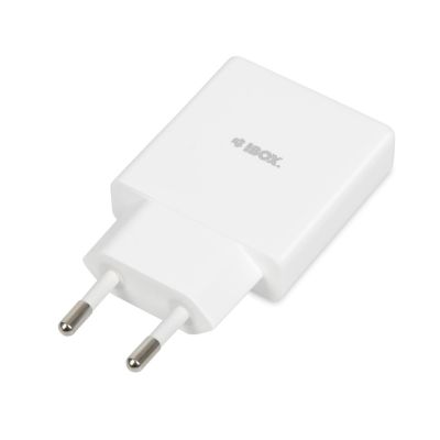 2. IBOX Universal-Ladegerät C-43 GAN PD30W Slim USB A+C Weiß