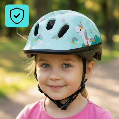 13. Meteor Pony Jr. 17437 Fahrradhelm KS06 S 48-52 cm 
