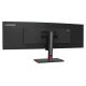 10. Lenovo ThinkVision P49w-30 Computermonitor, 124,5 cm (49 Zoll), 5120 x 1440 Pixel, Dual-WQHD-LED, Schwarz