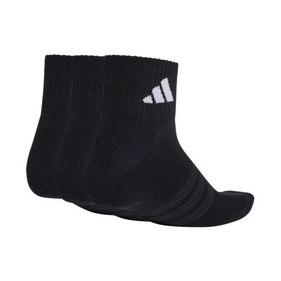 2. adidas Cushioned Sportswear Ankle 3P Socken, schwarz KC9633