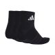 2. adidas Cushioned Sportswear Ankle 3P Socken, schwarz KC9633