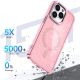 6. Glitter Case MagSafe für iPhone 16 Pro Max – Rosa mit Glitzer