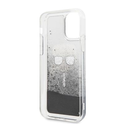 4. Karl Lagerfeld Iconic Glitter iPhone 11 Pro Hülle – Schwarz