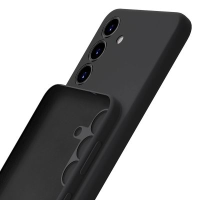 5. 3mk Silikonhülle für Samsung Galaxy S24+ - Schwarz