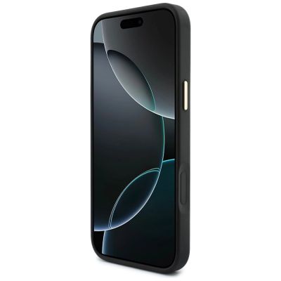 5. Guess 4G MagSafe-Wallet-Case für iPhone 18 Pro / 17 Pro – Schwarz
