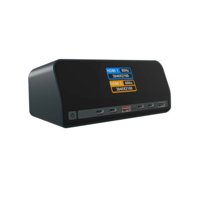 2. ICY BOX Heart Dock 2300 Kabelgebunden USB 3.2 Gen 2 (3.1 Gen 2) Typ-C Anthrazit