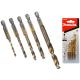 MAKITA BOHRERSATZ FÜR METALL HSS-TIN 1/4" SECHSKANT / 5-teilig.