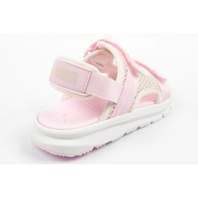 2. Puma Evolve Kindersandalen, rosa, bequem, leicht, mit Klettverschluss