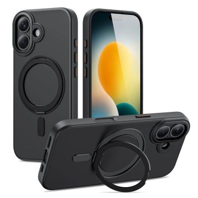 2. Tech-Protect MagRing MagSafe Hülle für iPhone 17 - Mattschwarz