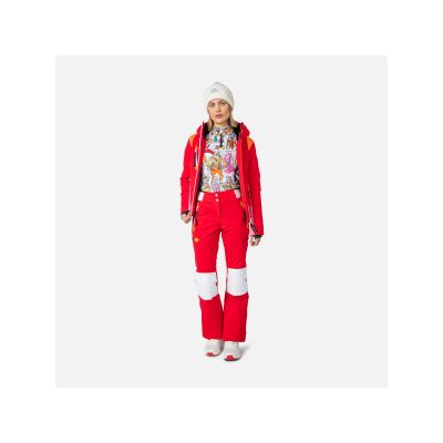 12. Rossignol W Pilot Str Pant rot