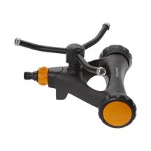 Fiskars 1023657 Wassersprenger Metall Schwarz, Orange