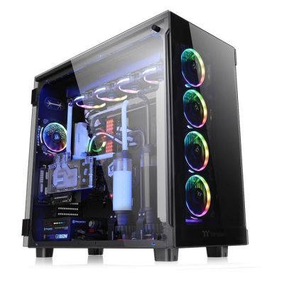 2. Thermaltake View 91 RGB TG CA-1I9-00F1WN-00 Gehäuse (ATX, Extended ATX, Micro ATX, Mini ITX, XL-ATX; Schwarz)
