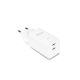 DICOTA D32184 Ladegerät für mobile Geräte (Laptop, Smartphone, Tablet) Weiß AC Schnellladung Intern