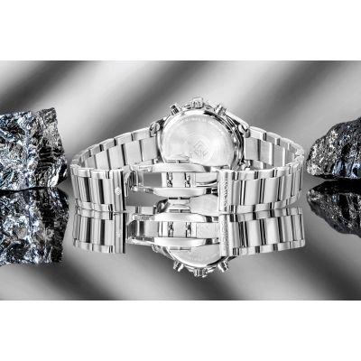 8. Giewont Saphir Silber Damenuhr GW3670-B1