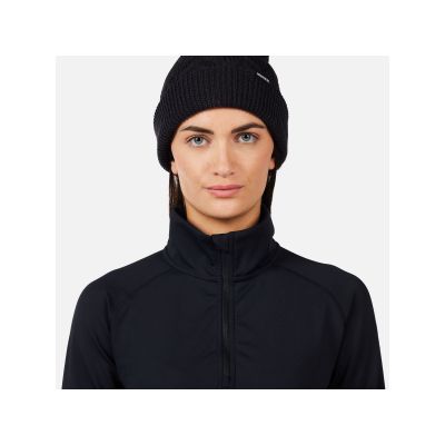 5. ROSSIGNOL W MID LAYER STRETCH HZ Damen-Sweatshirt schwarz