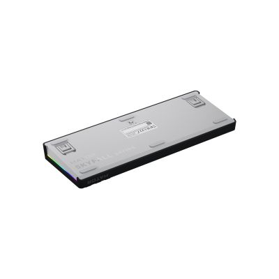 5. HATOR Skyfall 65 MAG ULTIMA 8K kabellose Gaming-Tastatur USB + RF + Bluetooth QWERTZ US-Englisch Schwarz, Weiß
