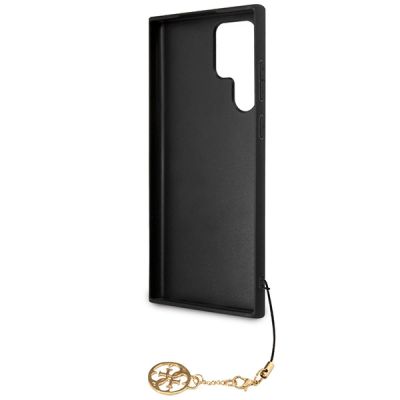 7. Guess 4G Charms Collection Hülle für Samsung Galaxy S24 Ultra – schwarz