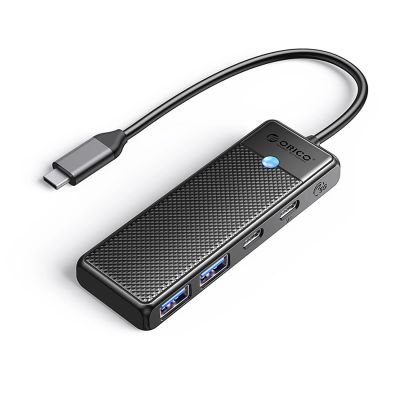 Hub USB-C Orico PAPW2AC-C3 Dockingstation 2x USB-A 3.0 + 2x USB-C 3.0 - schwarz