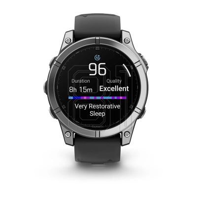 8. Garmin Fenix E Edelstahluhr 010-03025-00
