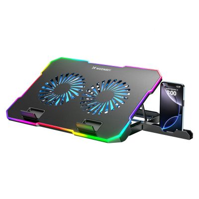Wozinsky WDCX-A26 NitroCool RGB Gaming-Laptop-Kühlpad – Schwarz