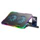 Wozinsky WDCX-A26 NitroCool RGB Gaming-Laptop-Kühlpad – Schwarz