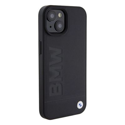 4. BMW BMHMP15SSLLBK iPhone 15 6,1" schwarz/schwarz Magsafe Hardcase Signature Logo Aufdruck