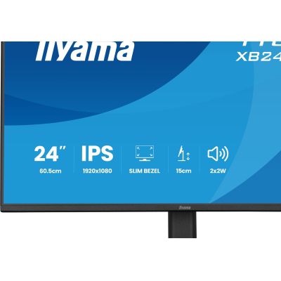 7. iiyama ProLite XB2491HS-B1 Computermonitor 60,5 cm (23,8") 1920 x 1080 px Full HD LCD Schwarz