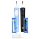 26. Oral-B Vitality Pro Duo Rote, pulsierende Zahnbürste für Erwachsene, Schwarz, Blau, Weiß