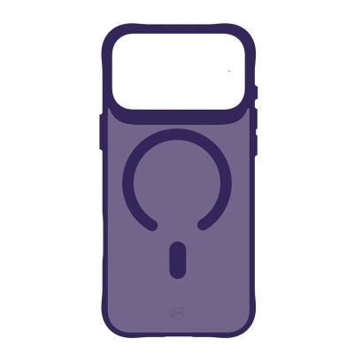 56. 3mk Smoke MagCase für iPhone 17 Pro Max – Lila-Transparent