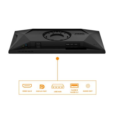 28. AOC LED-Monitor 24,5" 25G4SXU 310Hz