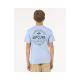 6. RIP CURL STAPLE TEE - BOY blue