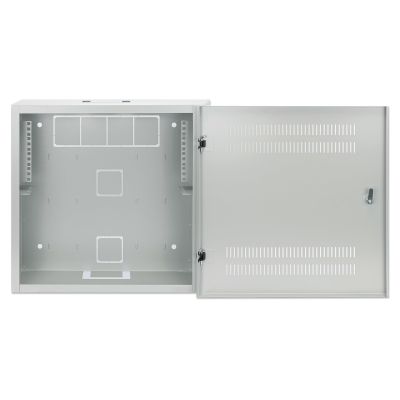 5. Flaches 4U + 2U Rack 19"-Wandgehäuse, grau