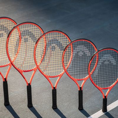 4. Head Radical Jr23 3 5/8 Orange Tennisschläger 231425 SC05