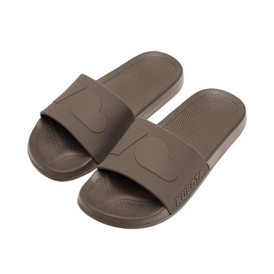 14. Kubota Basic Plain Cloud Brown Pool Flip-Flops K25SS-101-002-21-1