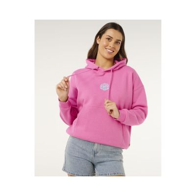 5. Damen-Hoodie „RIP CURL Icons Of Surf Heritage“ in Pink