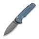 CIVIVI Mini Shakan Damascus Blue Aluminiummesser