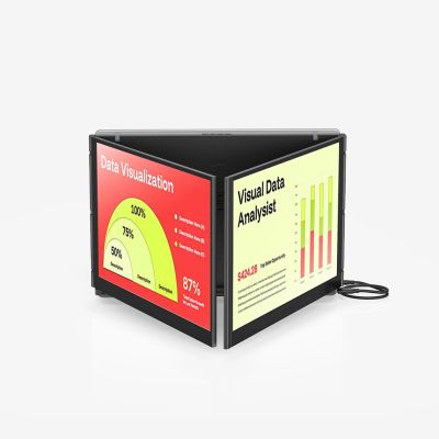 4. Mobile Pixels Trio 3 Pro – Set aus zwei tragbaren Monitoren, 14,1" IPS LCD, 60 Hz, 2240 × 1400p