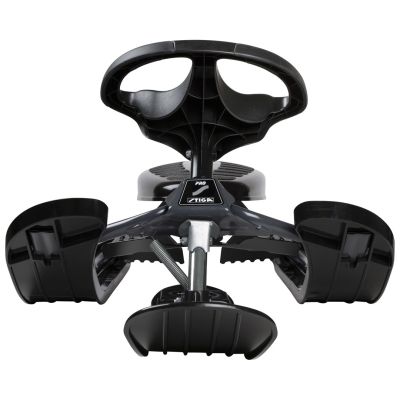 2. Schwarzer Schlitten Stiga Snowracer Curve – kelkka, musta