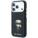 3. Karl Lagerfeld Smooth Ikonik Sketch MagSafe Hülle für iPhone 18 Pro / 17 Pro - Schwarz