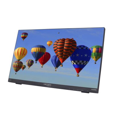 5. Monitor 55 cm/21,5" Hannspree HT225HPB Touchscreen HDMI VGA DP Lautsprecher