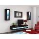 5. TV-Schrank VIGO NEW '140' 30/140/40 schwarz/schwarz poliert